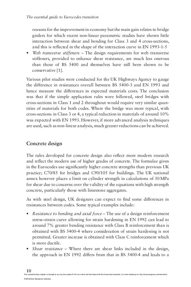 Essential Guide to Eurocodes Transition